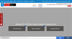 Desktop Screenshot of dchkayhonda.com